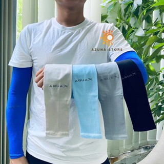 Găng tay chống nắng Aqua X cho Nam Nữ🔝Freeship Ống tay chống nắng chống tia UV, vải mềm, dày dặn, co giãn, thun mát