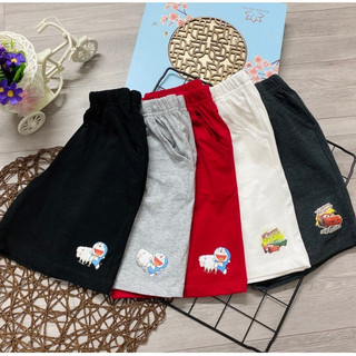 (Combo 5 Quần) Quần Short Đùi Trẻ Em LENDO GB00244 Dáng Basic Cho Bé Trai Từ 10-16kg