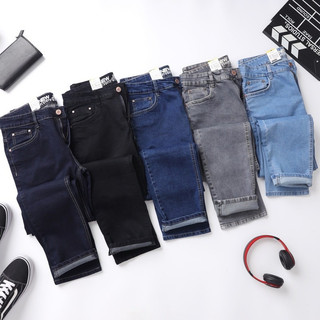 Quần Jean nam thun ống suông size từ nhỏ đến BIGSIZE < 120kg (size 28-44)