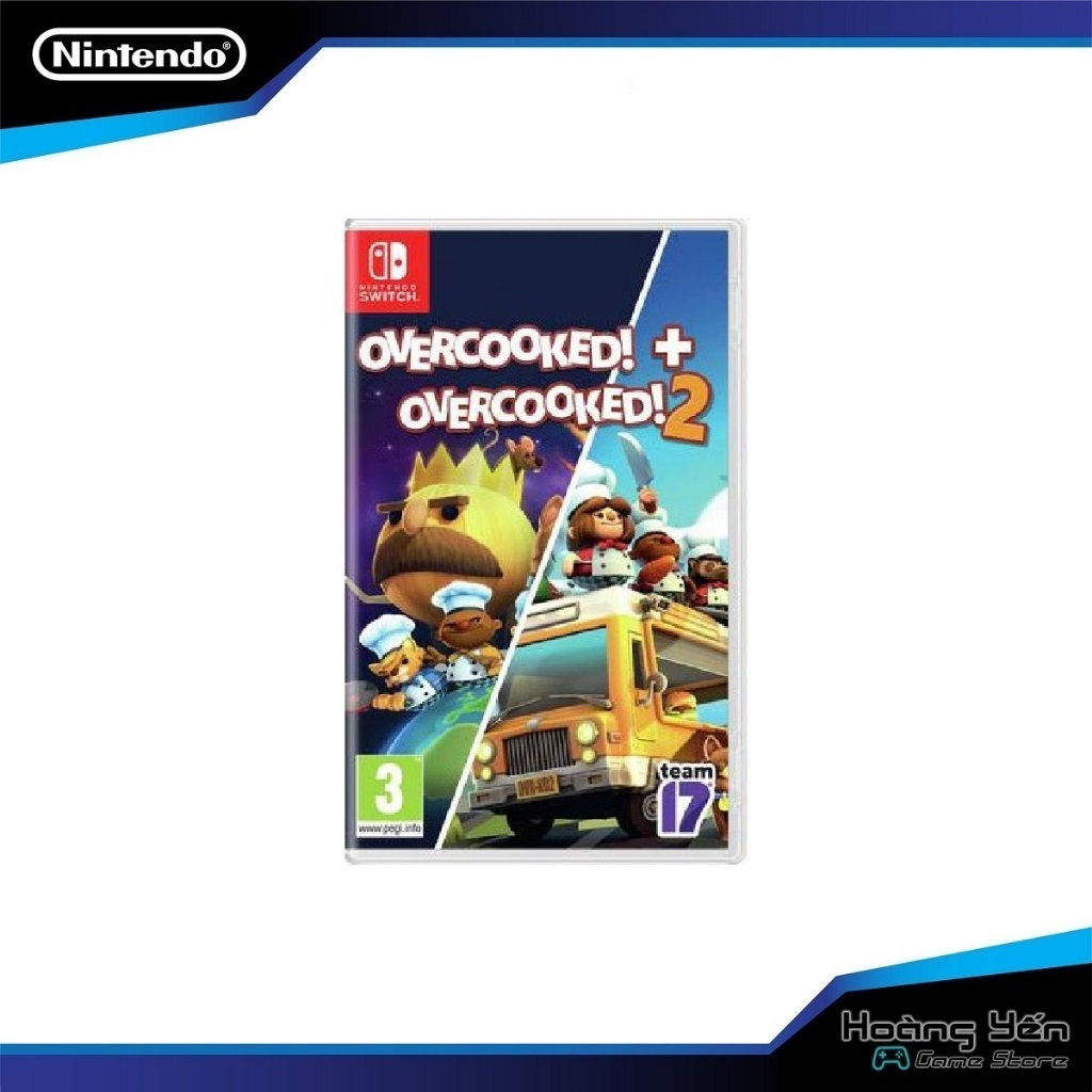 Băng game nintendo switch Overcooked 1+2