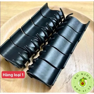 [Sỉ Gía Xưởng] Set 12 Cái Kẹp Tóc Càng Cua 5 Răng 3 Răng, Kẹp tóc đen nhám dẻo, loại đẹp, bền