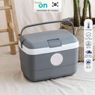 THÙNG ĐÁ HÀN QUỐC 21L - LIVINGON -  Thùng đá dã ngoại, Thùng đá cắm trại, Thùng đá du lịch