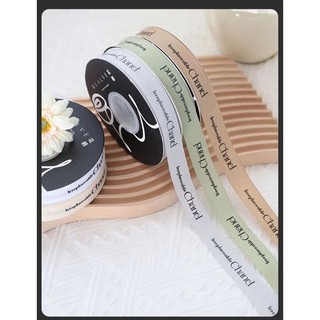 (Bản 2.5cm) Ruy Băng Gân Chữ