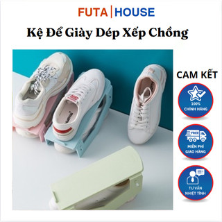 Kệ để giày dép xếp chồng gấp gọn thông minh