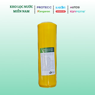 Lõi Lọc Làm Mềm Nước 10 Inch - Lõi Cation, Khử Cặn Canxi, Vôi, Magic, Kim Loại Nặng
