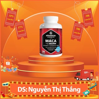 Viên uống Vitamaze Maca + L Arginin lọ 240 viên sâm maca