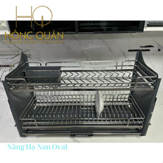 Giá bát đĩa nâng hạ EUROGOLD nan Oval cao cấp, kệ đựng chén bát di động , EPV9060PRO, EPV9070PRO, EPV9080PRO,EPV9090PRO