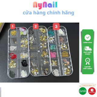phụ kiện disign [random khay] mix trang trí móng