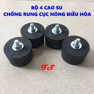 Bộ 4 Cao su chống rung [FREESHIP] Chiều cao 3cm, đường kính 4,5cm