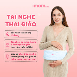 Tai nghe thai giáo cho bé, giúp thai nhi thông minh từ bụng mẹ, hỗ trợ thai giáo, tặng kèm tai nghe cho mẹ bầu - TNB