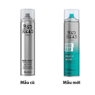 GÔM XỊT TÓC GIỮ NẾP CỨNG TIGI HARD HEAD 385ML, SÁP HỦ TIGI VÀ GEL TIGI POWER PLAY