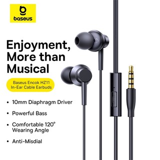 Tai nghe type c baseus encok cz11 wired earphones