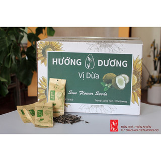 Hướng Dương Vị Dừa gói 40gr (Thùng 200 gói) - Hướng Dương Mỹ Vị