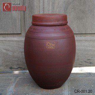 Chum sành không tráng men 20l Bát Tràng