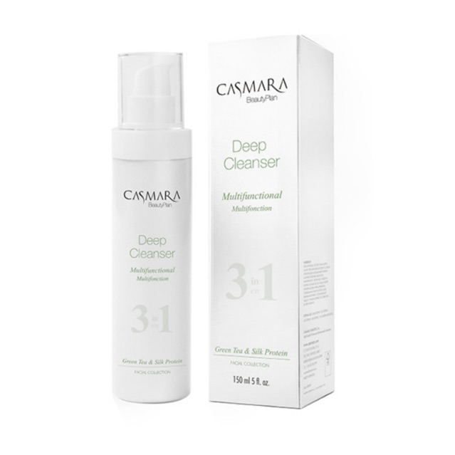 Sữa Rửa Mặt CASMARA 3IN1 Deep Cleanser (new) 150ml - 500ml