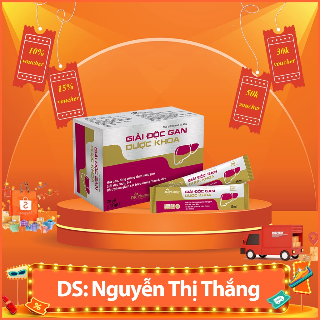GIẢI ĐỘC GAN DƯỢC KHOA