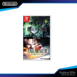 [Mã 99ELHA giảm 7% đơn 300K] Băng game Final Fantasy Vii & Viii ( Twin pack ) - Nintendo switch