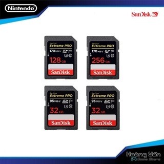 [Mã 99ELHA giảm 7% đơn 300K] Thẻ Nhớ SDXC Sandisk 32GB 64GB 128GB Extreme Pro 4K cho Máy Ảnh, Máy Quay Phim