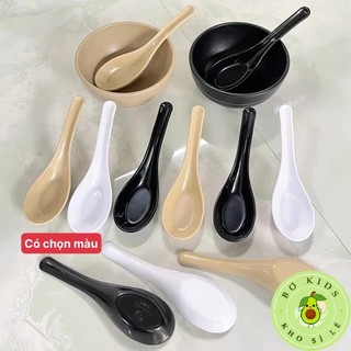 Thìa súp phíp Muỗng phở nhựa Việt Nhật cao cấp, cho nhà hàng, khách sạn, Thìa ăn cơm,cháo