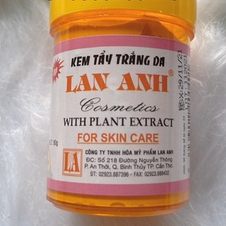 Kem Lan Anh tẩy trắng da 80g viền hồng