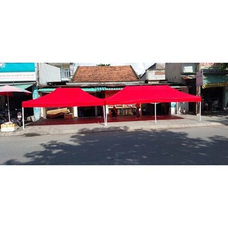 NHÀ BẠT XẾP DI ĐỘNG 3MX6M ( LỀU XẾP DI ĐỘNG 3MX6M, NHÀ LỀU)