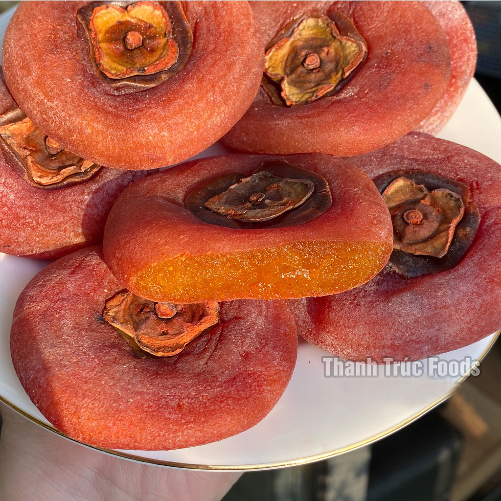 Hồng sấy dẻo Thanh Trúc Foods, Hồng Treo Gió, Trái Cây Sấy Dẻo Hàng Loại 1