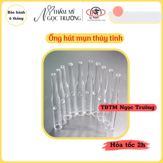Ống hút mụn thủy tinh dùng cho máy hút mụn, 5in1 spa, tmv