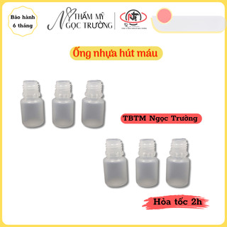 Ống nhựa hút máu bầm nặn mụn, ống hút mụn nhựa
