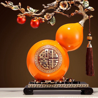  Quả Bầu Hồ Lô Phong Thuỷ Mọi Việc Như Ý Đồ Trang Trí Kệ Tủ Hiện Đại Mẫu trưng Lẻ-Không theo cặp  