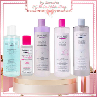 Nước tẩy trang Byphasse solution micellaire pure skin toner không cồn cho mọi loại da