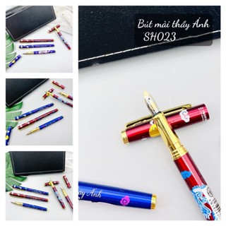 Bút mài thầy Ánh SH023 - ngòi êm trơn + có khắc tên học sinh lên bút  - hàng chính hãng