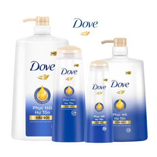 Dầu gội dove p﻿hục hồi hư tổn 170g / 340g / 900g / 1.4kg dầu gội đầu dove