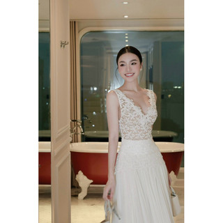ĐẦM MAXI REN HOA TKCC CHUẨN MẪU ( SM chọn sz ib )