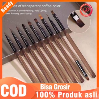  Bộ cọ 9 cây vẽ móng chuyên dụng  để làm nail 