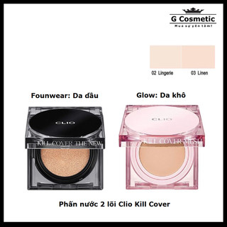 Phấn nước 2 lõi Clio Kill Cover