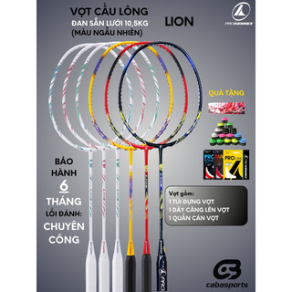 Vợt cầu lông Prokennex Lion căng sẵn 10.5kg chính hãng tặng kèm bao đựng và quấn cán Bảo hành 6tháng