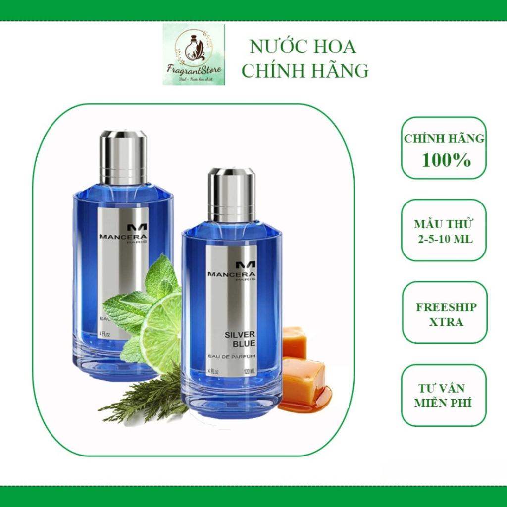 Nước hoa Mancera Silver Blue (Mẫu thử)