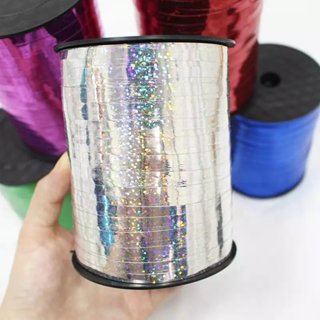 Dây ruy băng kim tuyến buộc bóng bay 500m trang trí sinh nhật, tiệc cưới Vân Shop