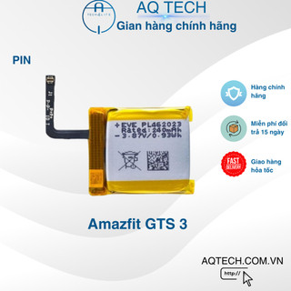 Pin amazfit gts 3