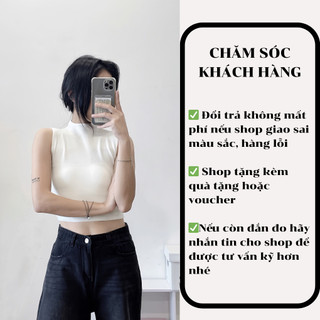 Áo ba lỗ thun gân co dãn basic Aobalo2300_P0K34