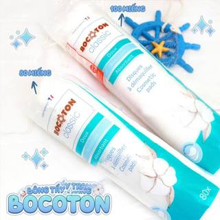 Bông tẩy trang 100% BOCOTON Pháp 100 miếng