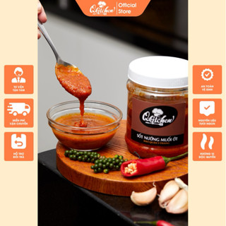 Sốt Nướng Muối Ớt QKitchen , Xốt Ướp, Gia Vị Ướp Hải Sản, Thịt Gà Bò Heo Cao Cấp Siêu Ngon