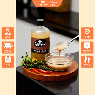 Sốt muối tiêu ớt, gia vị chấm hải sản, đồ hấp luộc nướng homemade siêu ngon 300gr - 500gr