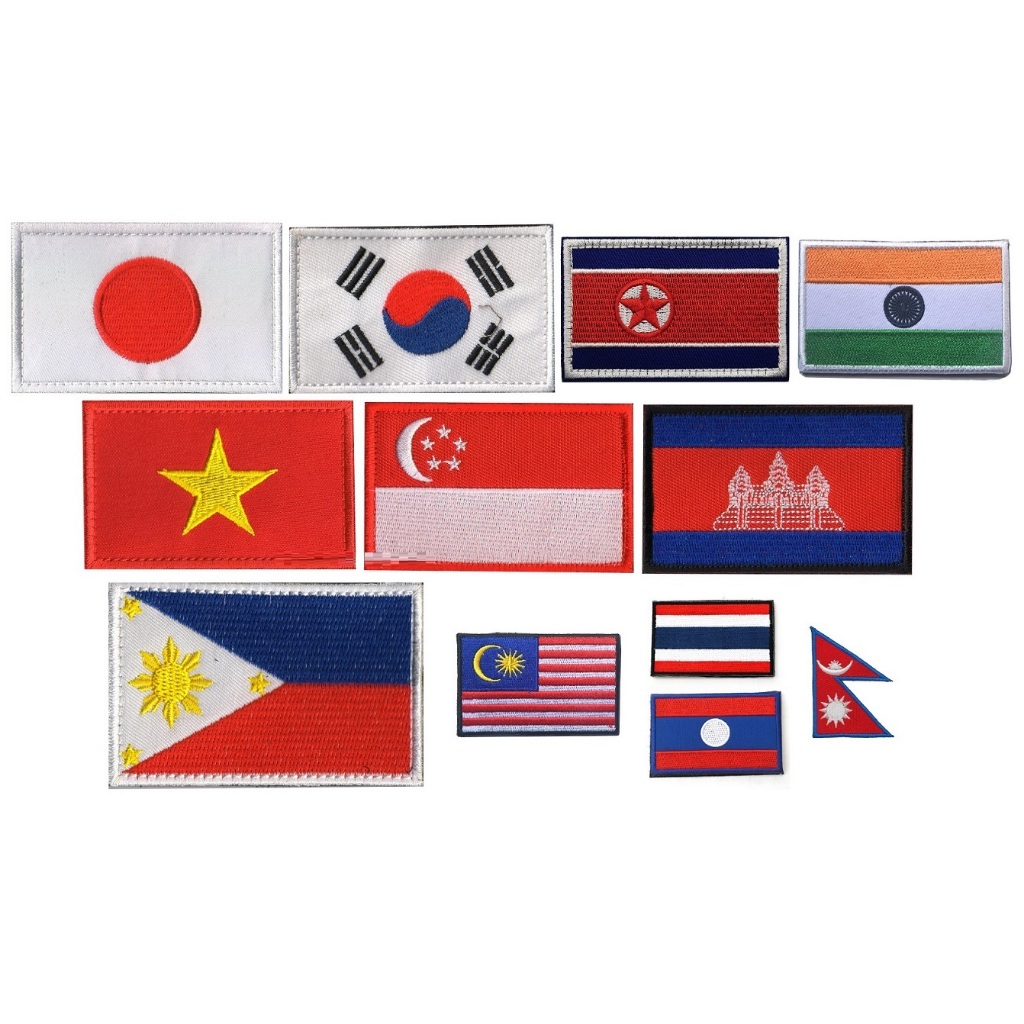 Patch dán quần áo balo (set 3-5 cái)