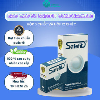 Bao cao su Safefit Comforatable nhiều chất bôi trơn