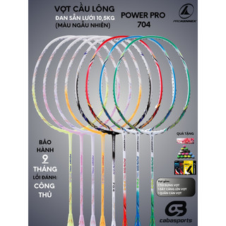 Vợt cầu lông Prokennex Power Pro 704 2024 công thủ toàn diện căng sắn 10.5kg giá rẻ Bảo hành 9 tháng