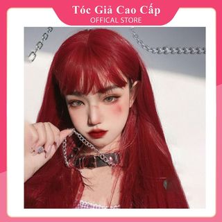 Tóc giả nữ cả đầu ❤️FREESHIP❤️ Tóc nguyên đầu thẳng omber khói