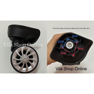 Bánh xe thay thế cho vali