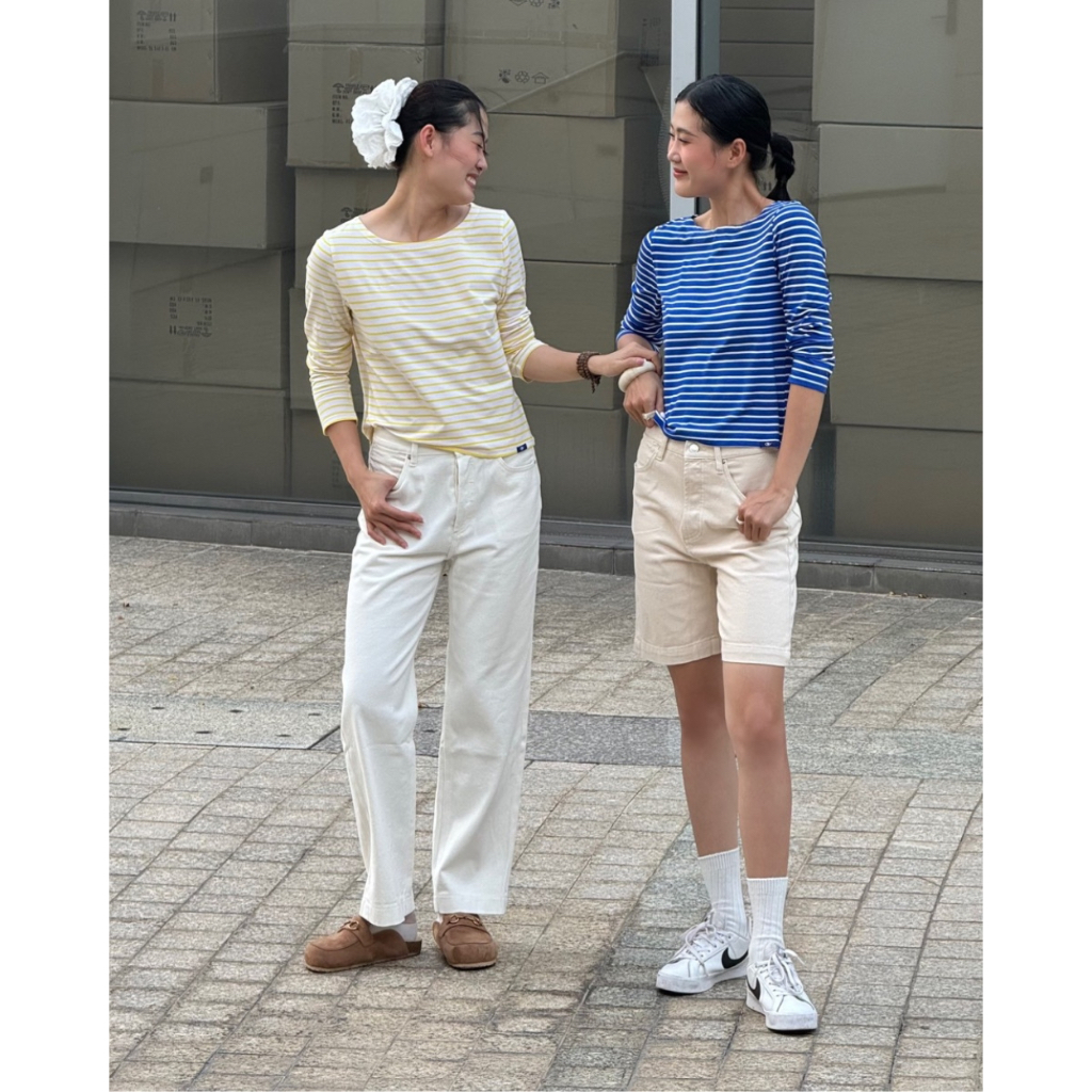 TheBlueTshirt - Áo thun tay dài, cổ thuyền, phom regular cho nữ - The Lifetime T - Women | BigBuy360 - bigbuy360.vn