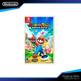 [Mã 99ELHA giảm 7% đơn 300K] Băng game nintendo switch mario + rabbids : kingdom battle